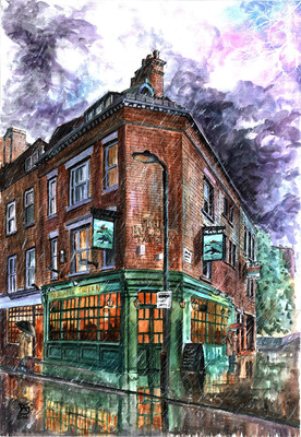 The Dolphin Tavern, Red Lion St. London, UK
